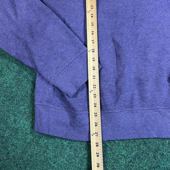 Polo Ralph Lauren Sweater Men’s 2XL Purple Long Sleeve Cotton Cowl Neck Pullover - Picture 3 of 7